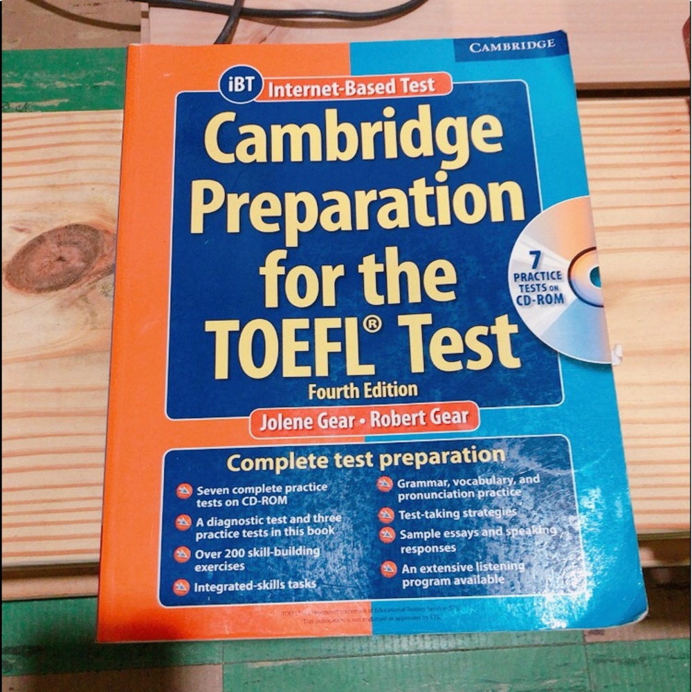 Cambridge Preparation for the TOEFL Test (Book&CD-ROM). Jolene Gear-Robert Gear